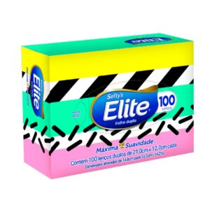 Lenço Facial Elite - (100 Folhas)