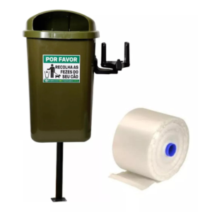 CATA COCO COM POSTE 50L VERDE - CICCPT50