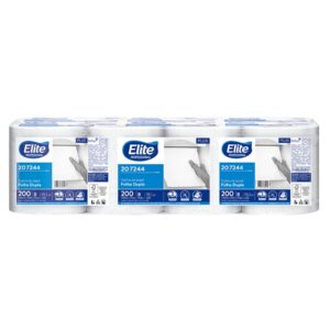Papel Toalha em Rolo Folha Dupla Elite Professional Plus – (200 m)