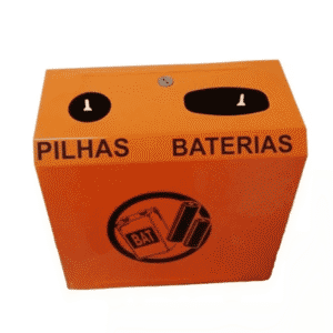SUPORTE PARA DESCARTE DE PILHAS E BATERIAS - M5