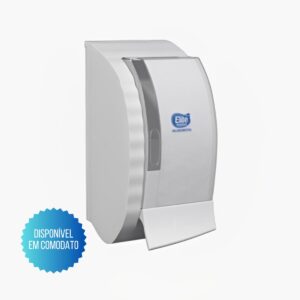 Dispenser de Sabonete Líquido – (Branco/Transparente)