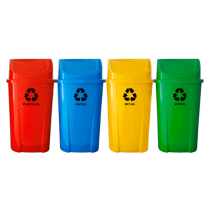 LIXEIRA BASCULANTE 60 LITROS (COM E SEM ADESIVO)